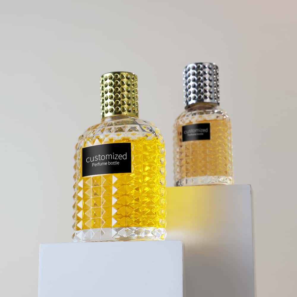 2025 New Design Popular Custom Logo Recyclable Glass Perfume Bottle with Box Design Logo Empty Perfume Box Packaging